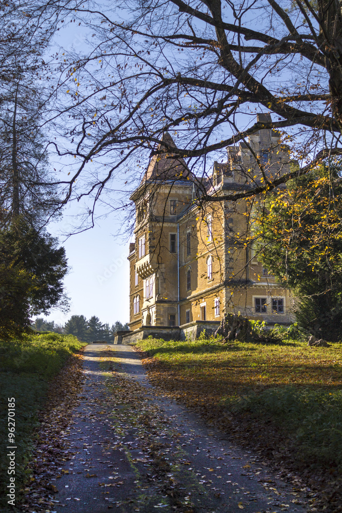 Naklejka premium Castle in Croatian Zagorje