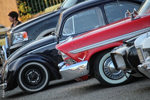 Εκτύπωση καμβά American Cars and Bikes