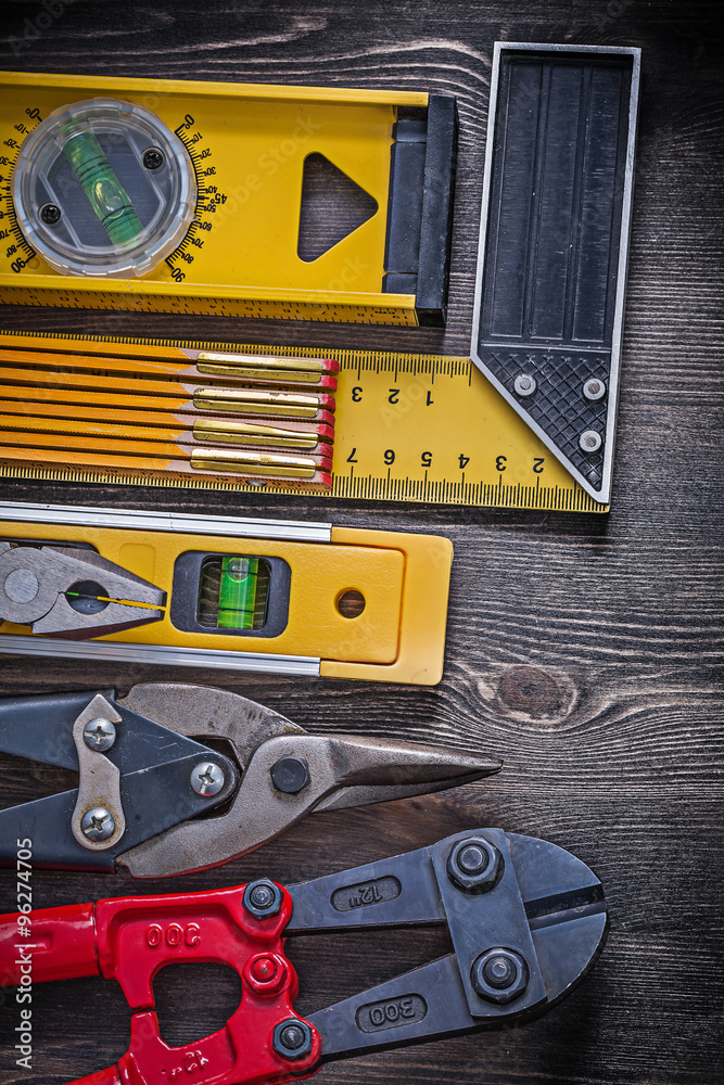 Square ruler pliers construction level wooden meter sharp wire c Square ruler pliers construction level wooden meter sharp wire c