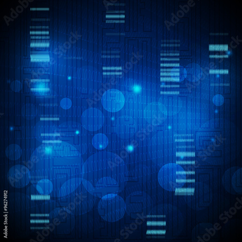 abstract technology and science background