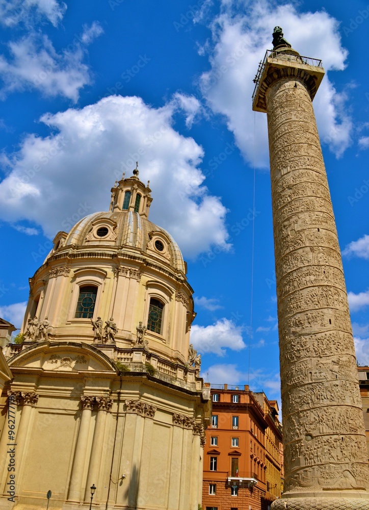 Upwards View in Rome