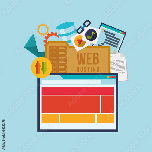 Web hosting design 