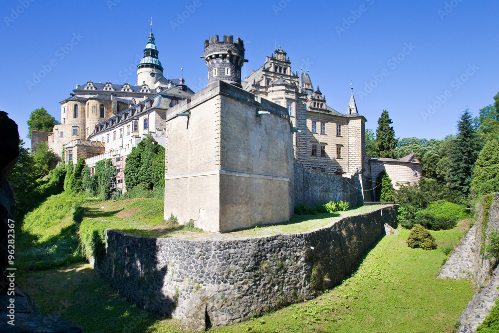 Frydlant castle, Liberec region, Czech republic, Europe