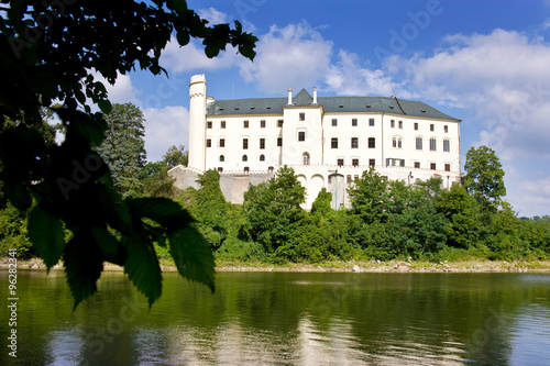 Orlik castle and dam, Czech republic