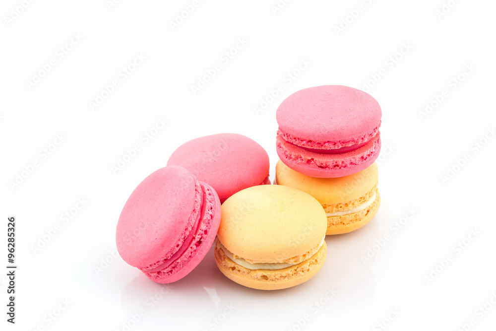 Sweet and colourful french macaroons or macaron. Sweet and colourful french macaroons or macaron.