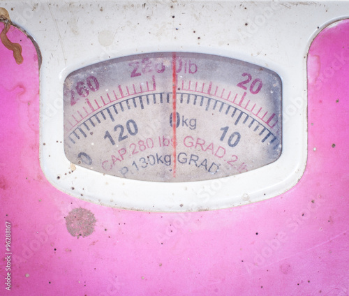 dirty pink scale measure