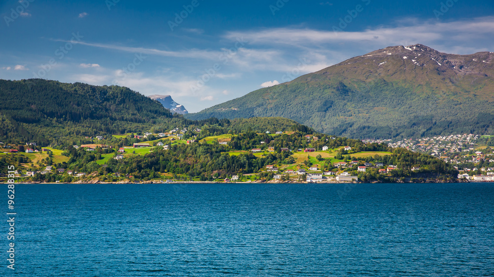 Obraz premium Beautiful fjords of Norway