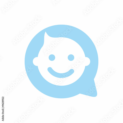 Talking About Baby Icon logo