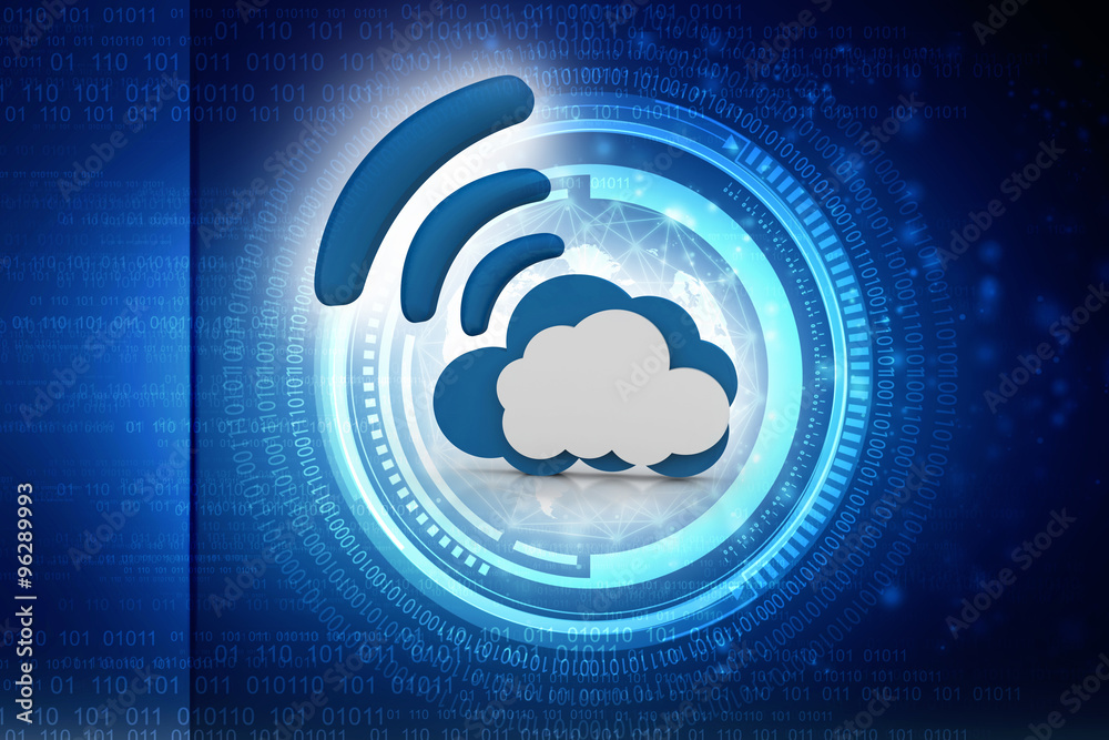 Obraz premium business cloud