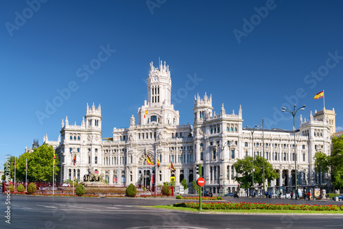 The Cybele Palace (Palace of Communication), Madrid, Spain photo