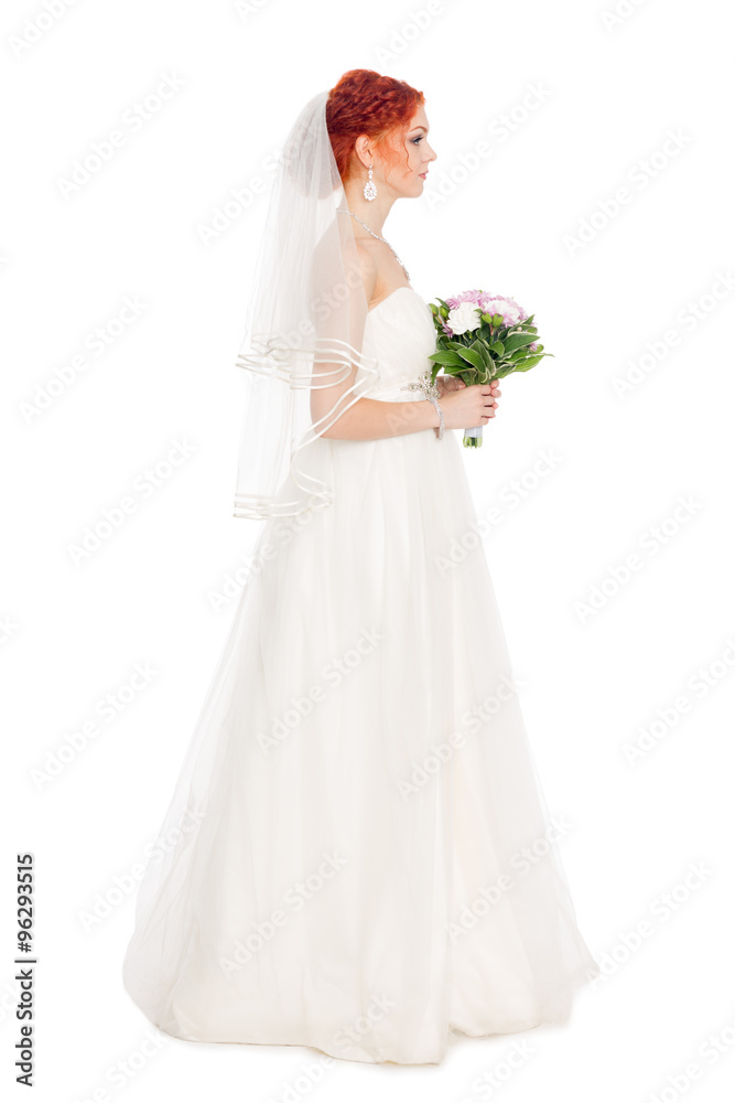 Bride in wedding dress Bride in wedding dress