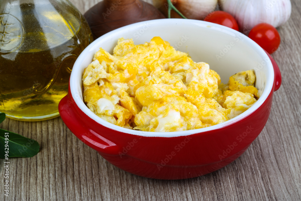 Scrambled eggs Scrambled eggs
