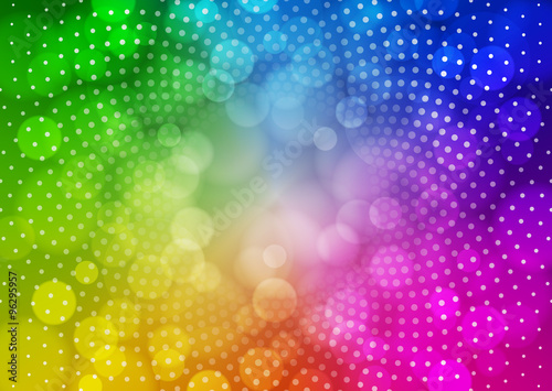 Vector Background #Colorful Dot Pattern
