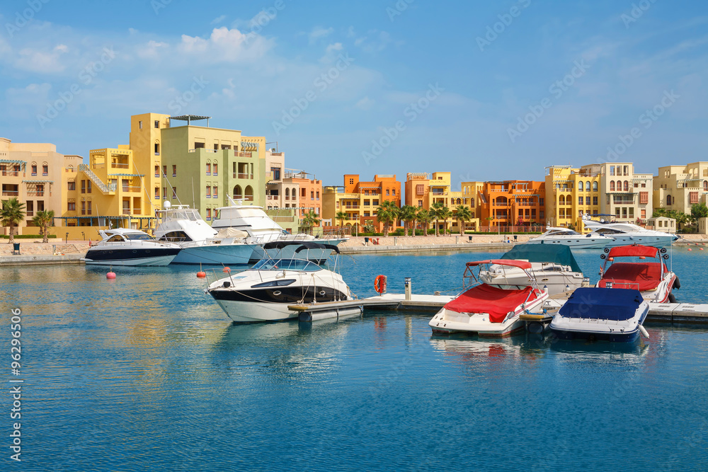 Obraz premium Marina. El Gouna, Egypt