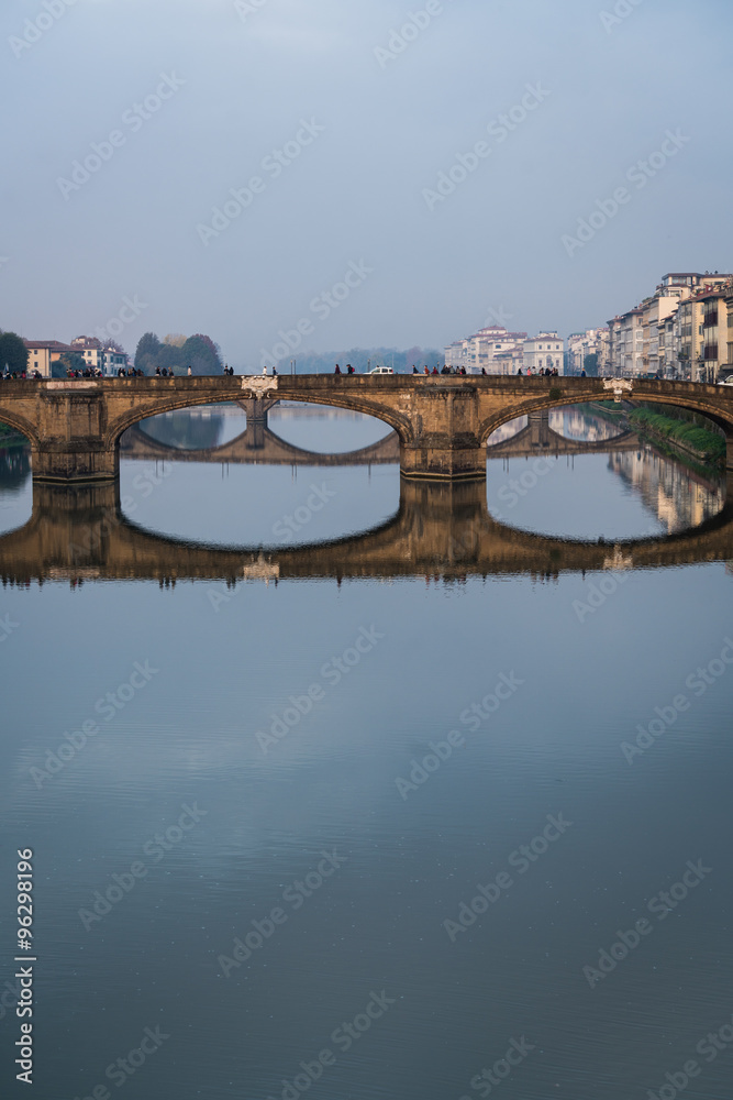 Florence bridge portrait