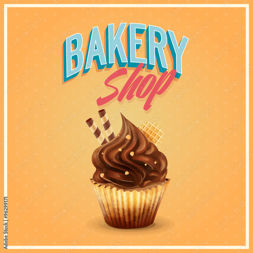 BAKERY SHOP CUPCAKE CHOCOLATE BAKERY SHOP CUPCAKE CHOCOLATE