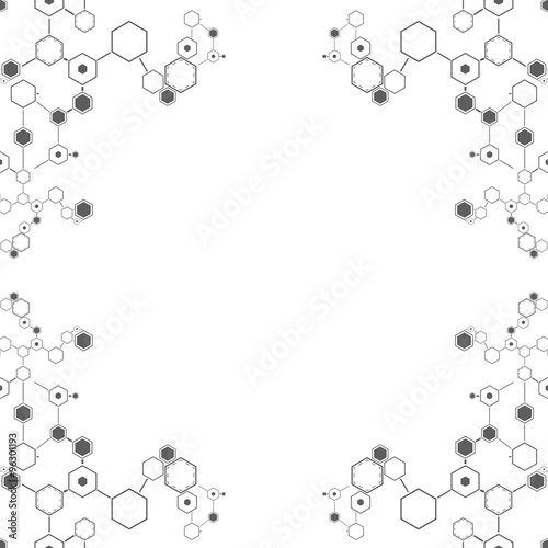 Abstract technology vector background.