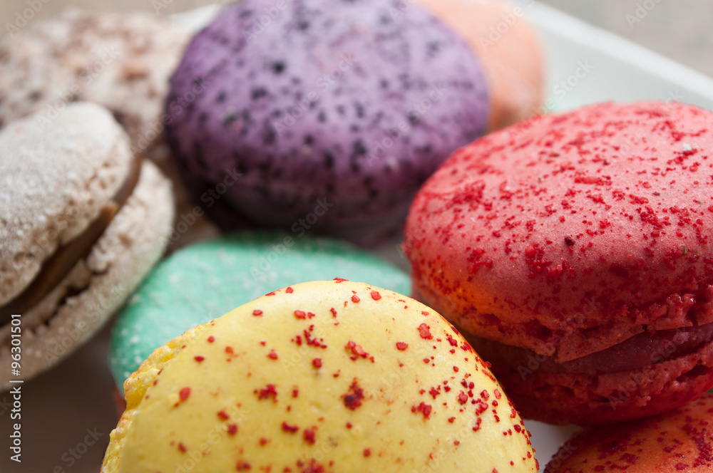 assortiment de macarons