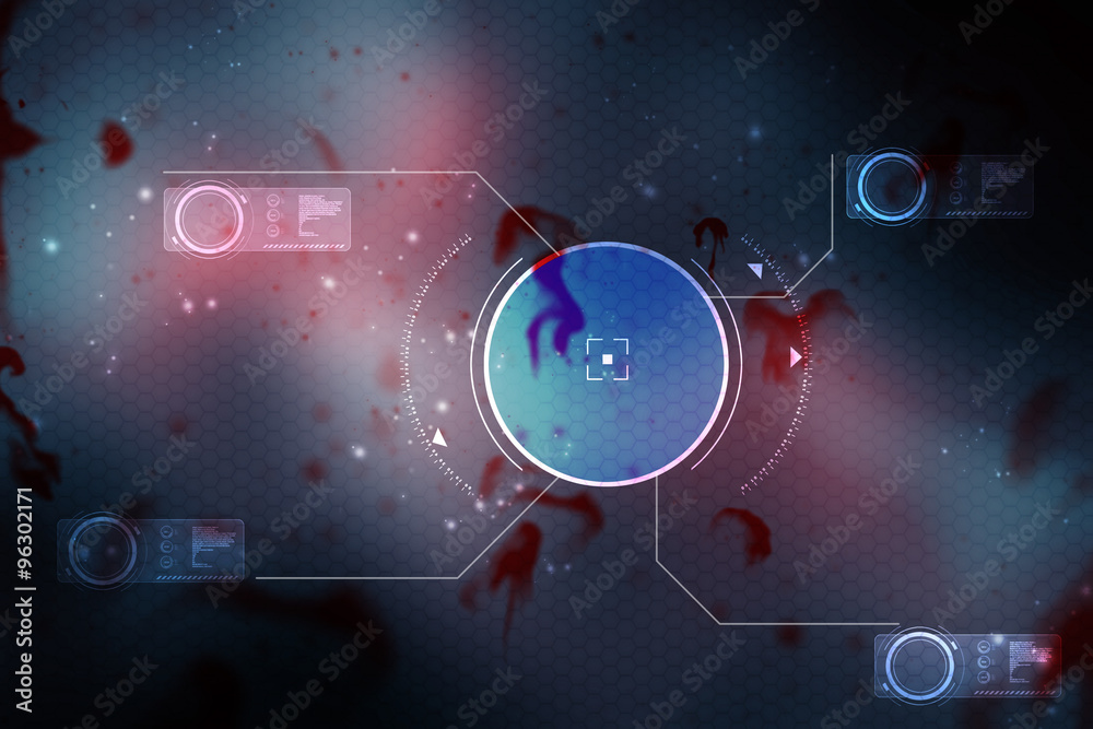 Medical abstract background