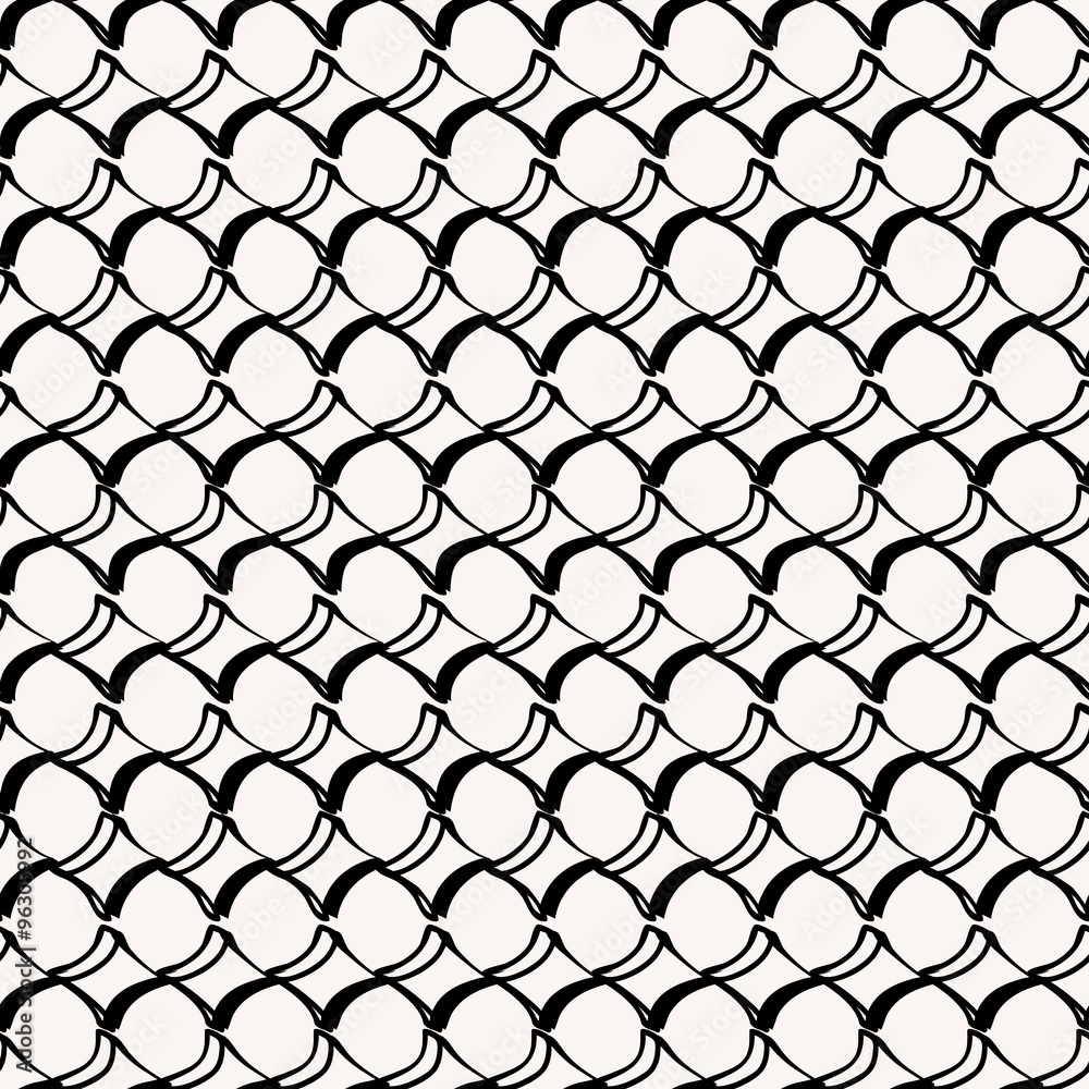 Abstract seamless hand-drawn vector geometric background Abstract seamless hand-drawn vector geometric background
