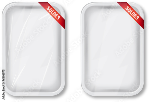 Barquette blanche 03