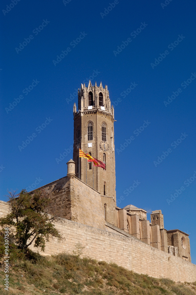  Cathedral of Lleida, Catalonia,Spain