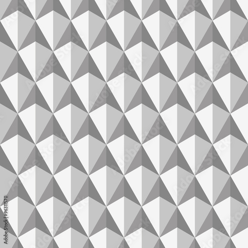 Geometric abstract monochrome pattern of triangle.