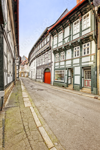 Fototapeta Naklejka Na Ścianę i Meble -  Historic houses at Goslar