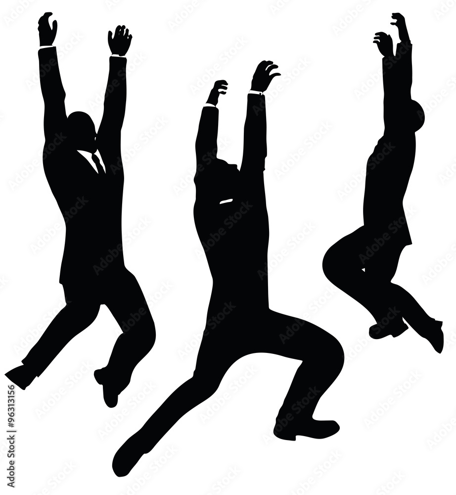 Fotografie businessman hanging