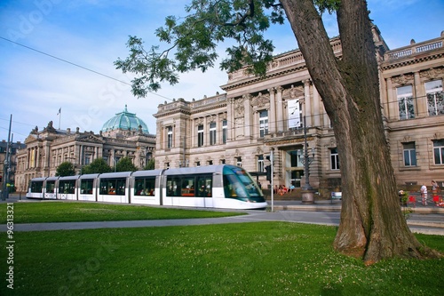 Strasbourg, Place de la Republique, Tram