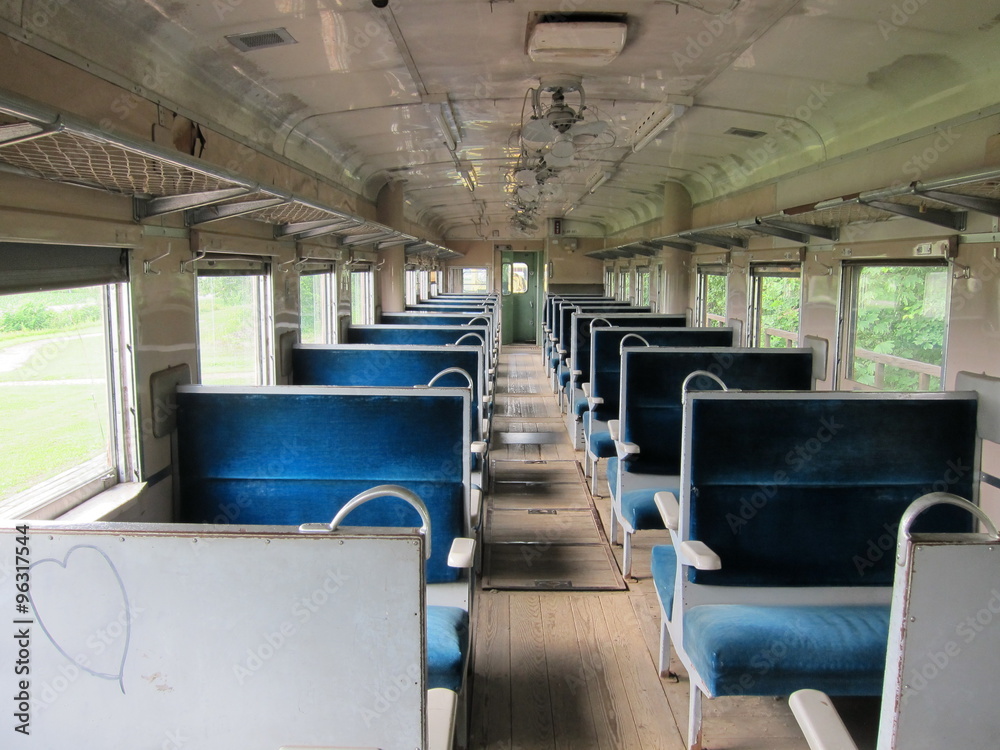 廃線車内 廃線車内