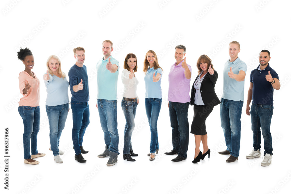 Portrait Of Creative Business People Standing Together Portrait Of Creative Business People Standing Together