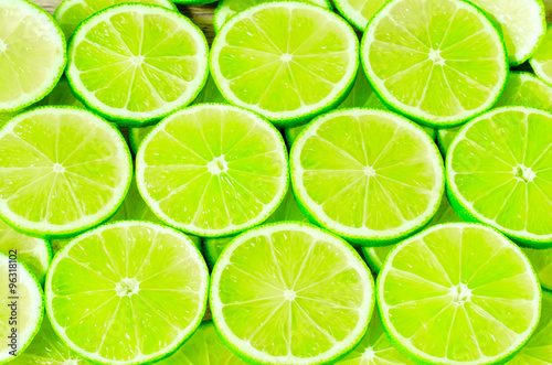 Photos Lime slices background