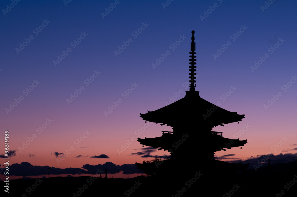 Yasaka tower,kyoto(prefectures),japanese traditional temples and shrines