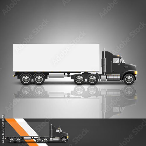 Transport advertising template