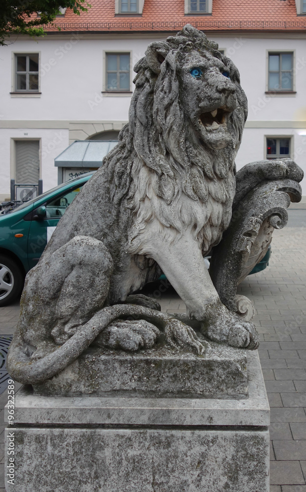 Löwendenkmal in Erlangen