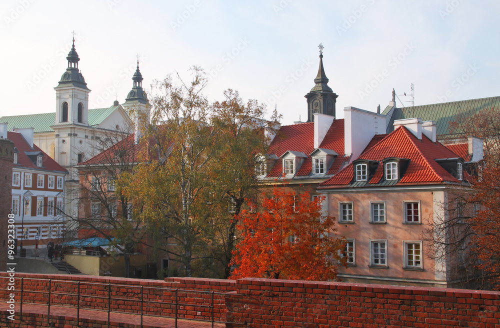 Obraz premium Warsaw