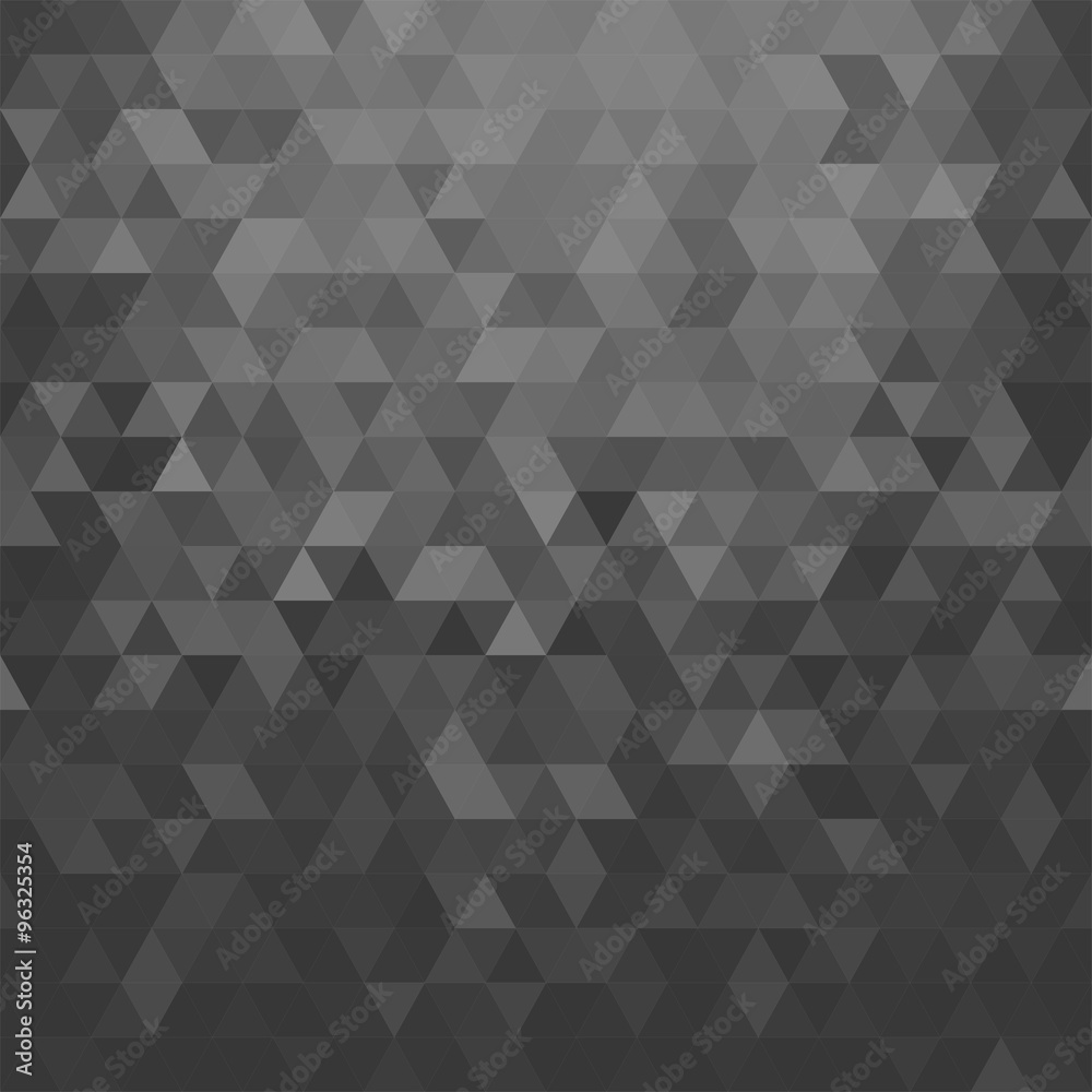 Grey Triangles Seamless Pattern