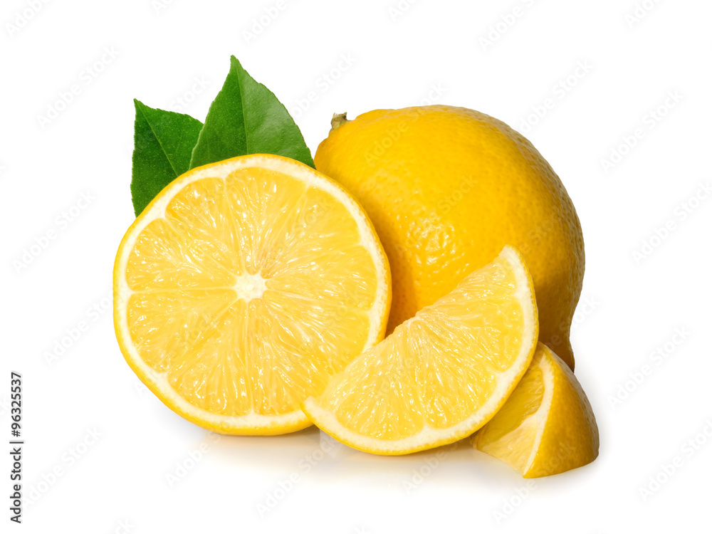 Lemon isolated