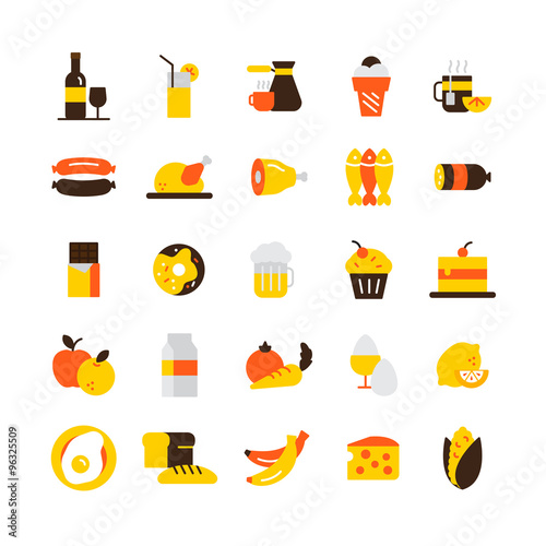 Food Icons Set 