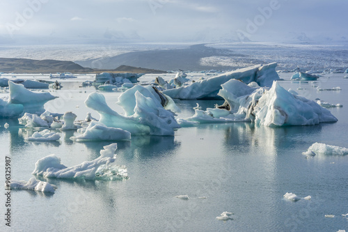 Iceberg lake  Jokulsarlon.