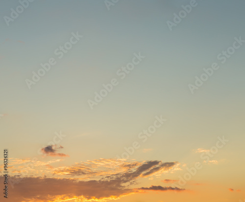 Clouds and sky sunset © watchr