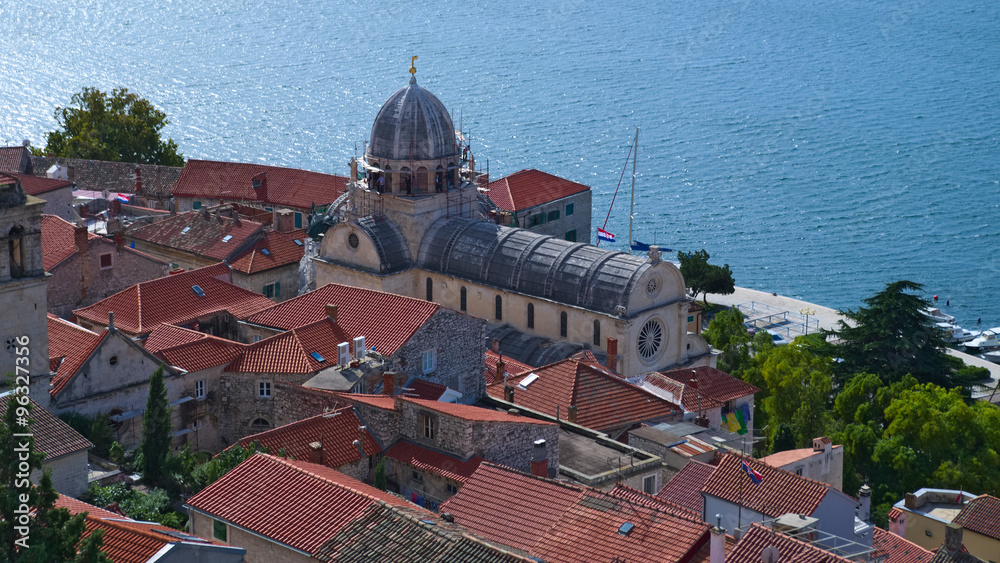 Obraz premium Cathedral of Saint James, Šibenik, Croatia 