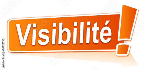 visibilité sur étiquette orange