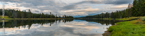 Reflection at Yellowstone National Park © forcdan