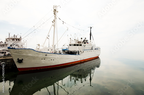 Ship on Lake Baikal - Russia