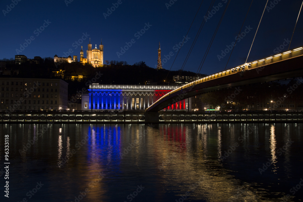 Fototapeta premium Tribute to France attack