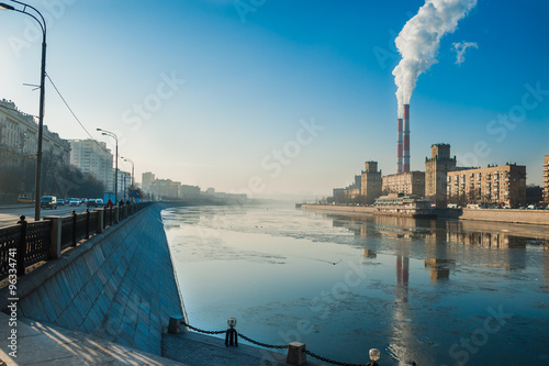 Canvastavla winter sity