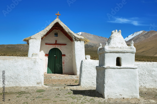 Church in the Volcano Isluga National Park