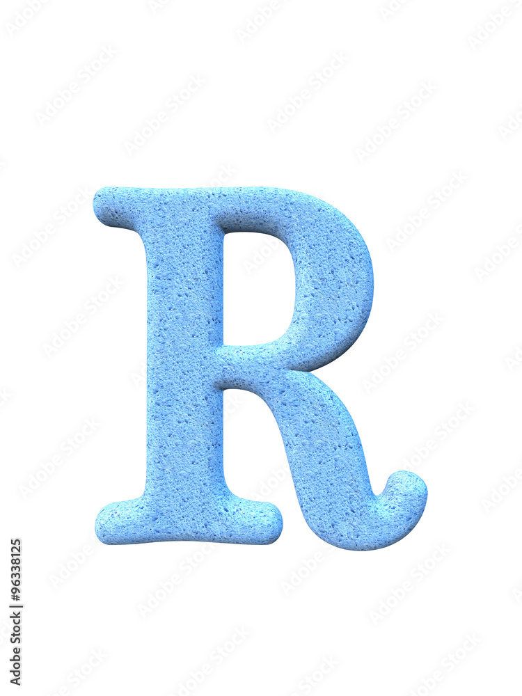 Alphabet letters 3D